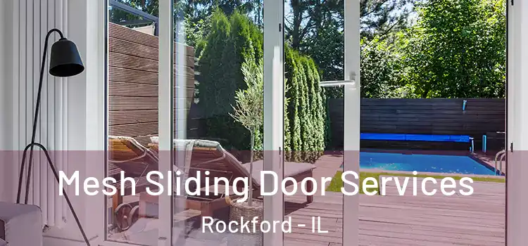 Mesh Sliding Door Services Rockford - IL